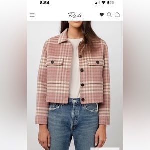 NWOT Sold Out Rails Steffi Shacket (Womens Size Medium)